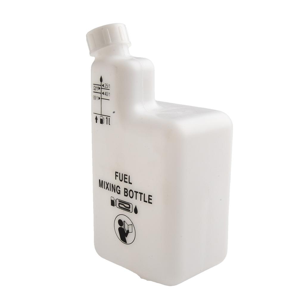 1L Petrol Oil Mixing Bottle for Accurate 2-Stroke Engine Ratio