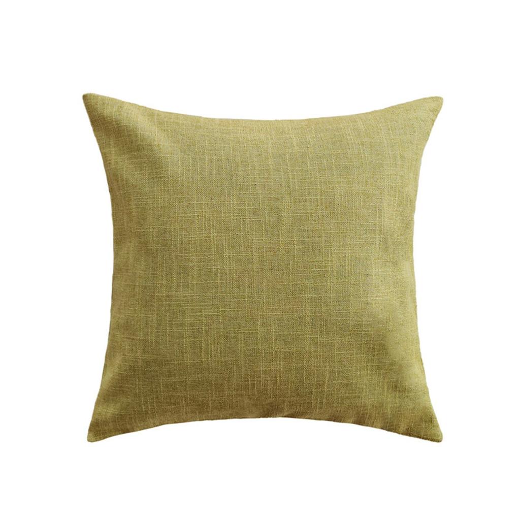 Льняная наволочка для дивана, прикроватная подушка, подушка для гостиной, подушка для спинки стула, подушка для талии в автомобиле