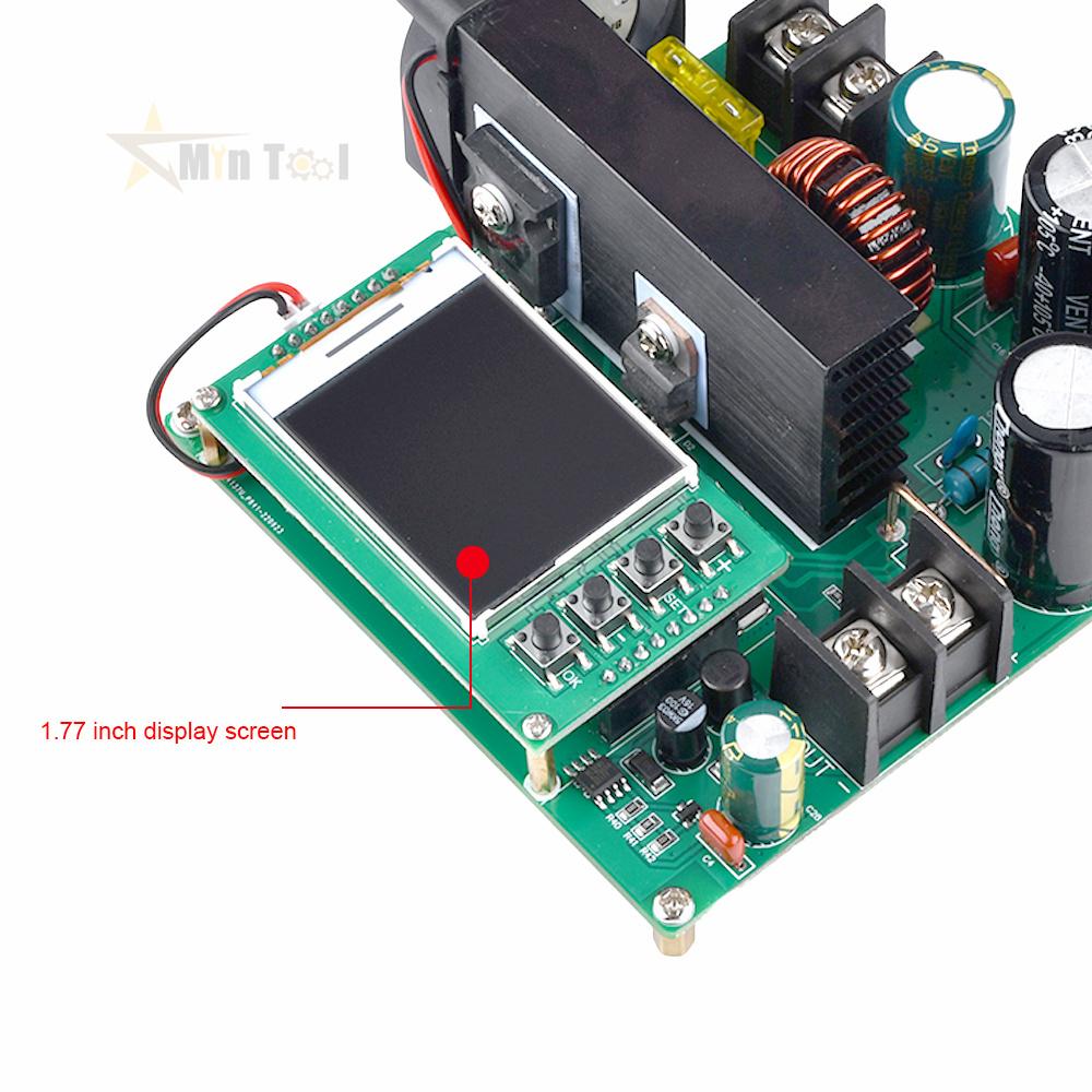 BST900W DC-DC Boost Converter 8-60V to 10-120V LCD Display Step Up  Module 15A Voltage Transformer Module Regulator Power Supply