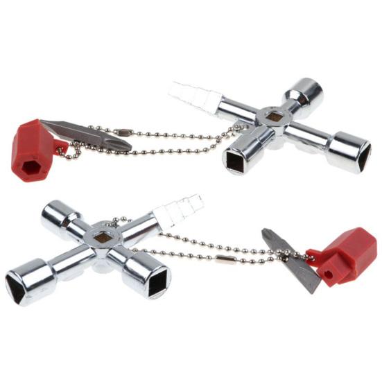 Многофункциональный универсальный электрический шкаф Треугольный квадратный крестообразный ключ