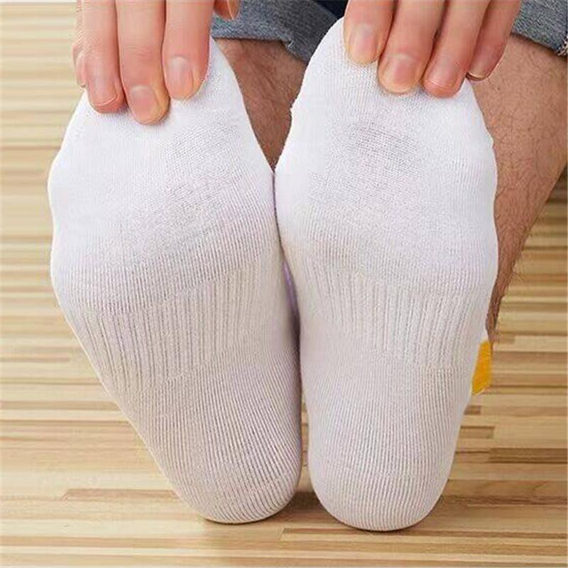 5/10 пар весенне-осенних дезодорирующих впитывающих дышащих удобных мужских носков до щиколотки для бизнеса и спорта