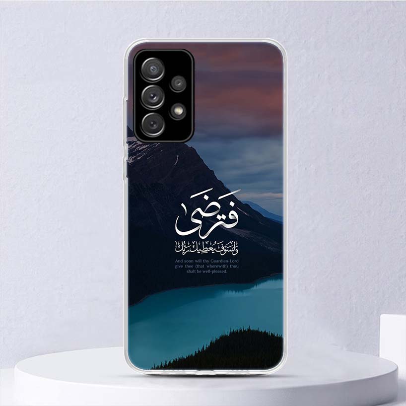 Мусульманский Ислам Бисмиллях Аллах Мягкий Чехол Для Samsung Galaxy A16 A15 A14 A13 A56 A55 A54 A53 Чехол Для Телефона A36 A35 A34 A33 A26 A25 A2