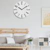 12-дюймовые настенные часы для гостиной, простые настенные часы для дома, креативные часы, беззвучные, декоративные настенные украшения
