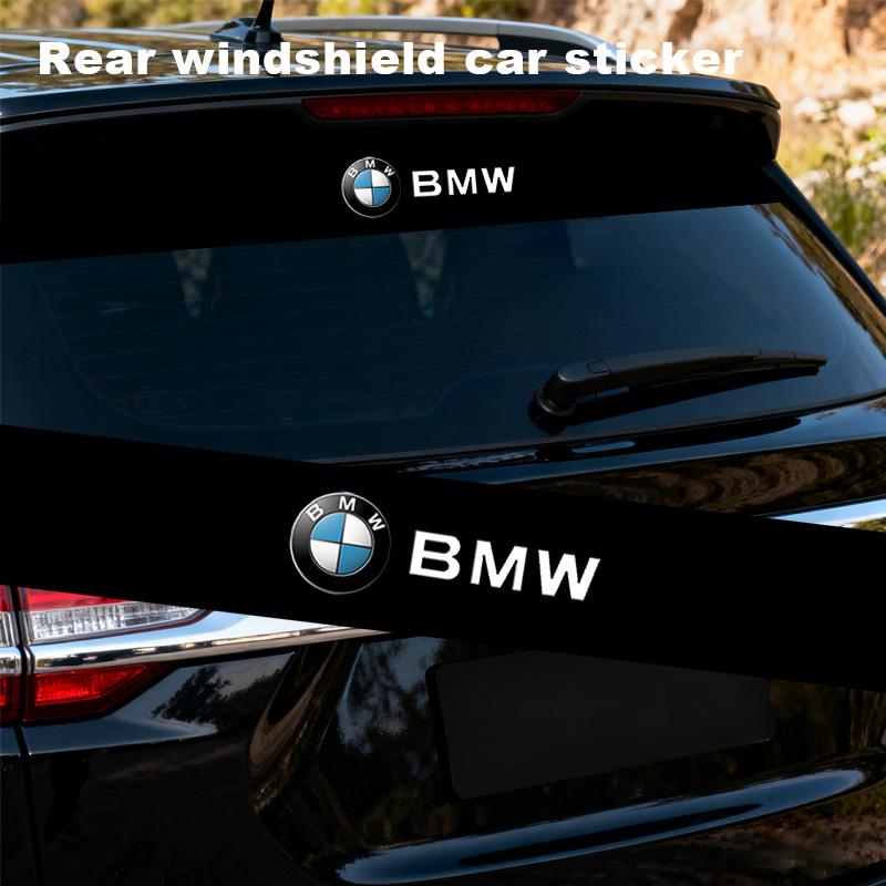 YNQS5 Car Sunshade Stickers Auto Front Windshield Decorative For BMW X1 X2 X3 X4 X5 1 2 3 4 5 6 Series F10 F30 F01 F25 F15 E87 E90 E91