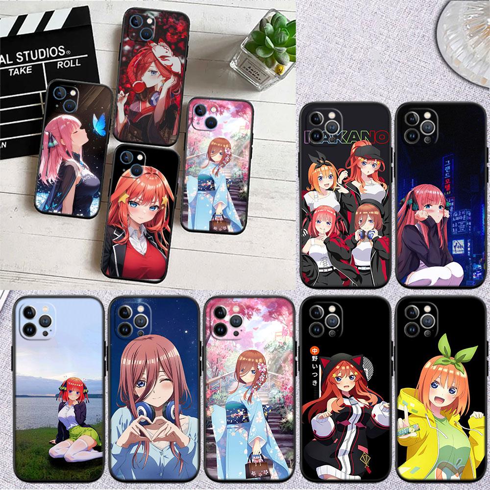 LO62 Мику Нино Ицуки Накано Чехол для Samsung M06 M15 M16 M35 M55 M56 A36 A42 A50 A50S A51 A52 A32 A33 A05 A05S A06 A16 A20
