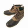 /Leather Snow Boots/28.5cm/Dark Brown/Winter/Waterproof(USED)