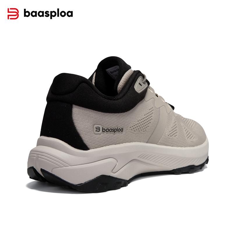BAASPLOA Мужская обувь для активного отдыха с сетчатой поверхностью, дышащая, для активного отдыха, для пешего туризма, износостойкая мужская обувь, модная брендовая мужская обувь для пешего туризма