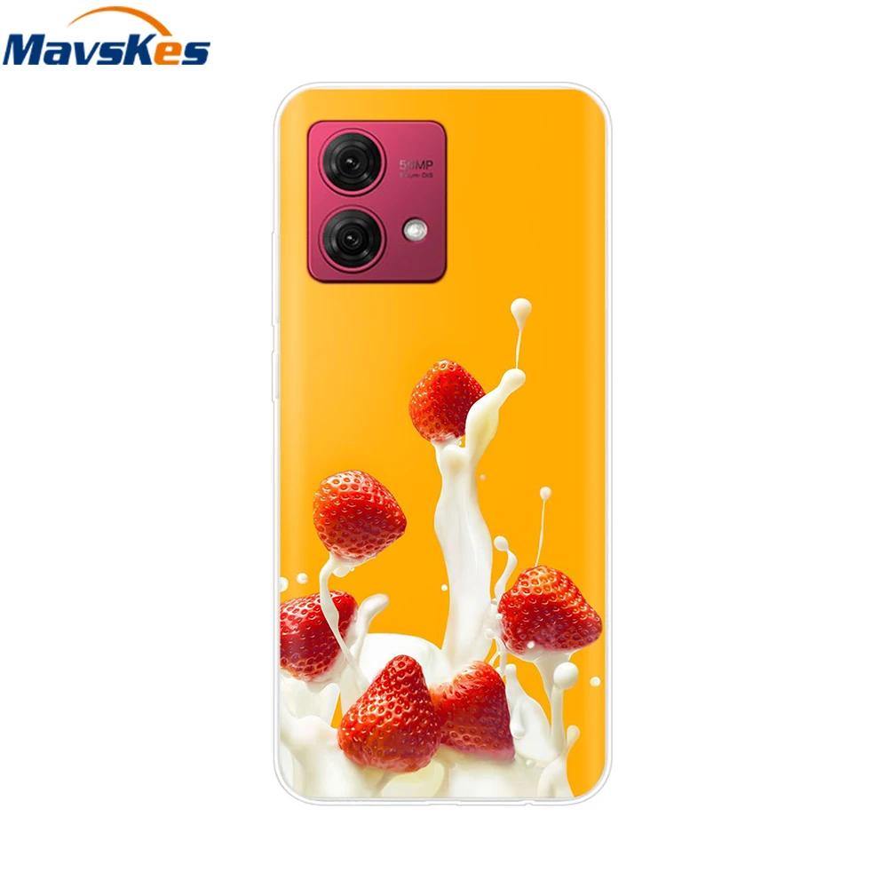 Мягкий чехол для Motorola Moto G84 Ударопрочная силиконовая задняя крышка для Moto G84 G54 5G Чехол Capa Защитные чехлы для мобильных телефонов Etui