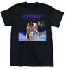 НОВЫЙ ACE FREHLEY Spaceman С автографом Плотный Хлопок Черная Футболка S-5XL C239 Унисекс Футболка