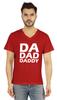 Inkmeso Mens Tshirt   Da Dad Daddy   Graphic Tshirt For Dad Gift Tee Shirt For First Time