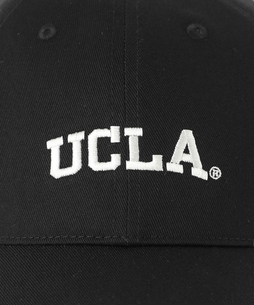 Унисекс кепка-бейсболка UCLA с логотипом-аркой, хлопковая [Черный] (Ucrac20)