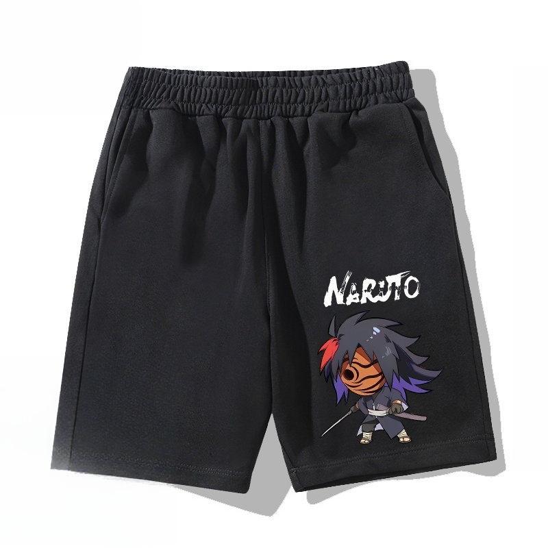 Naruto Shorts - Zabuza Momochi, Uzumaki Clan, Graphic Print Pattern Cotton Summer 2026 New Style Versatile for Men