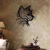 Cat Face Hanging Decoration Wall Metal Decoration Metal Crafts Wall Decoration Hanging Decoration Home Decoration