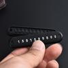 Phone Number Card Key Chain Vehicle Pendant Car Keychain Phone Number Plate Keyring Anti-lost