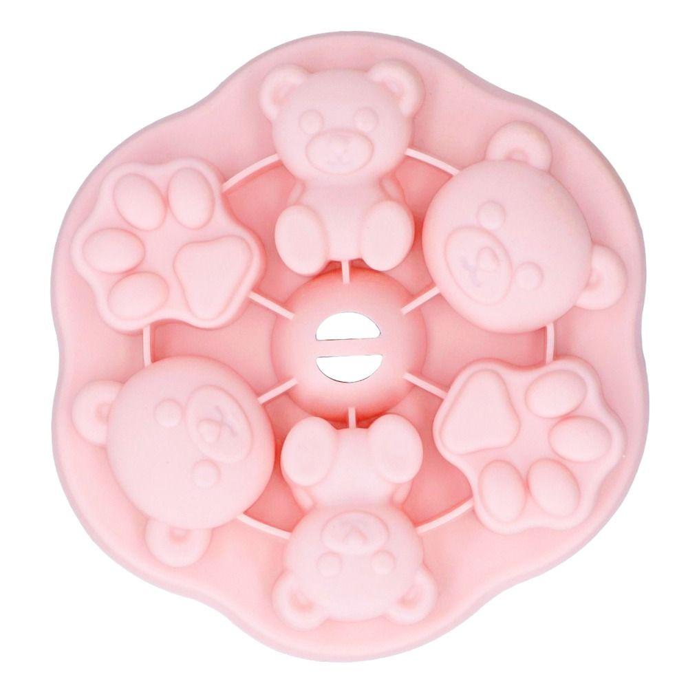With Lid Ice Cube Tray Silicone Pudding Mold Portable Silicone Mold Kitchen
