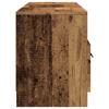 vidaXL Meuble TV vieux bois 150x33,5x45 cm bois d'ingénierie, banc TV, meuble hifi, centre de divertissement, buffet TV, 856852