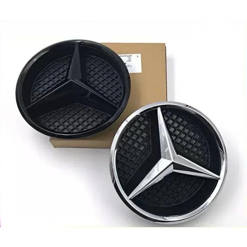 For Mercedes Benz Black border and silver border decoration for Mercedes Benz W205 C E ML GL GLA CLA 2013-2016 Car Front Grilled