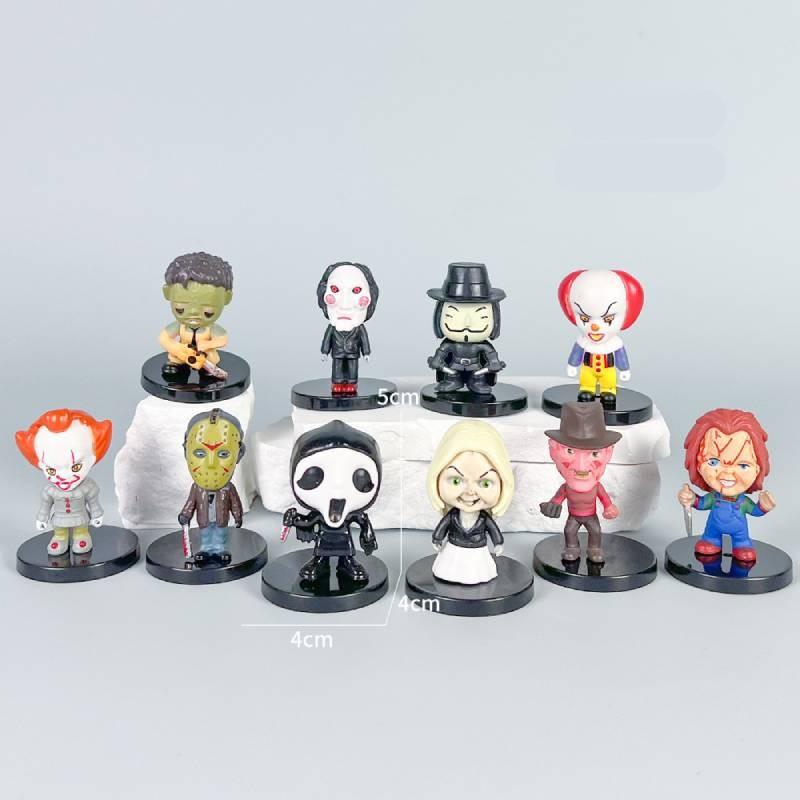 Фигурка Чаки из «Детских игр» из ПВХ, сборная, для декора на Хэллоуин и для коллекционеров