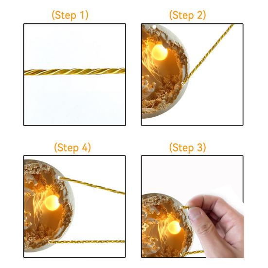 Акриловый наружный кулон Рождественский вертеп Украшение Рождественская елка Подвесной кулон Памятный подарок Рождение Иисуса