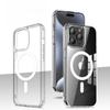 Applicable To IPhone16 IPhone Case MagSafe Wireless Magnetic Suction Case 15Pro Transparent Anti-fall Magnetic Suction Case