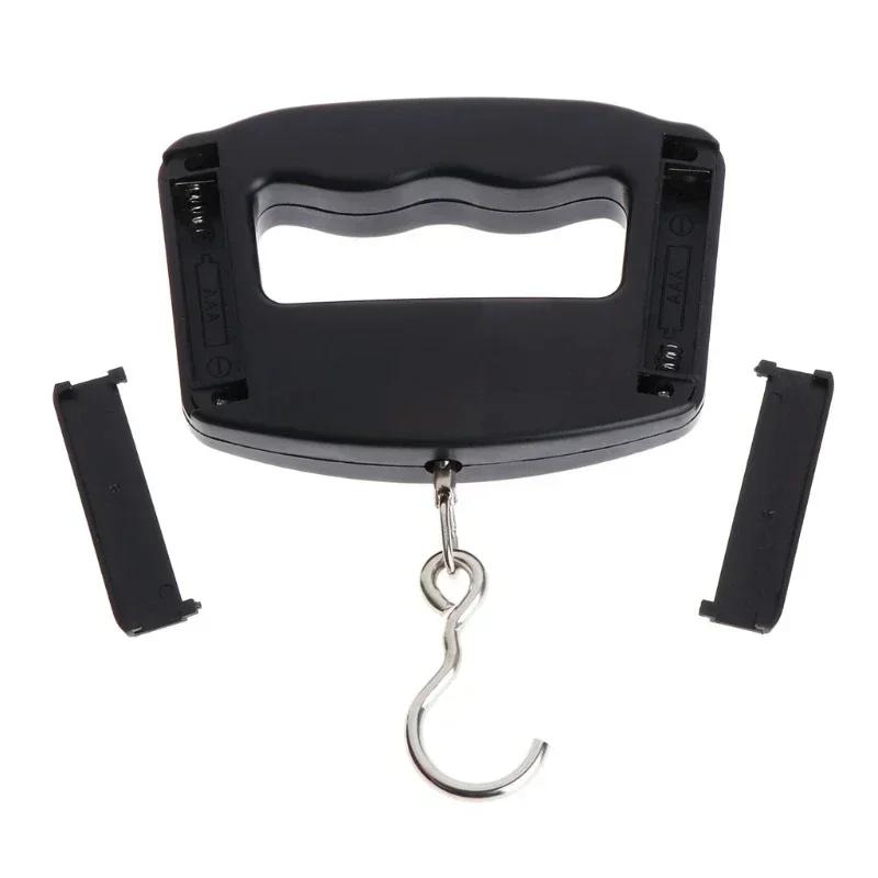 50kg Multifunctional Handheld Portable Digital Spring Weigh Scale for Fishing Luggage Courier Parcel Kitchen Food Travel Outdoor
