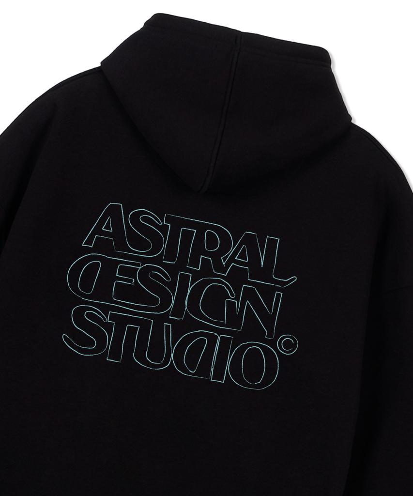 Худи с широкими плечами Astral Design Studio 2_Черный