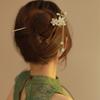 Headwear Pearl Flower Ancient Style Hairpin Metal Hairpin Chinese Style Headwear Hanfu Hair Sticks