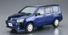 AOSHIMA The Model Car Series Toyota NCP160V 2014 Plastic Model Molding Color 1/24 No.65 Probox/Succeed