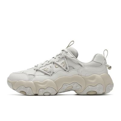 Fluid 6 Южное издание Ретро мода Простые Спортивные Универсальные Удобные Классические Трендовые Личность Женские Кроссовки Бледно-серый F12W542151FMB