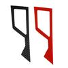 2-Piece Carbon Fiber Rear Tail Trim for 21-22 Polaris RZR PRO XP Utility