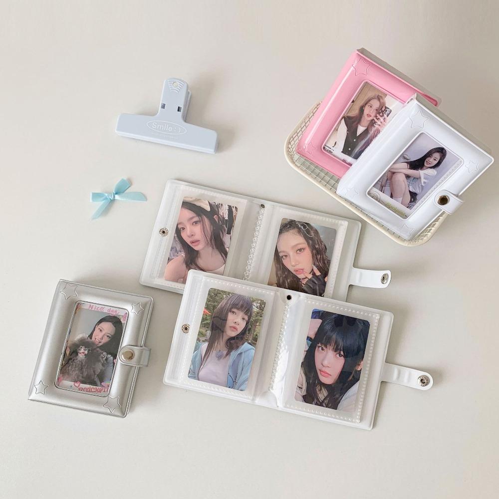 3 дюйма ID Фото Корейский Держатель для Фотокарточек ПВХ Обложка для Карты Фотокарточка Идола ID Фото Рамка для Фотокарточек Фото Корейский Стиль