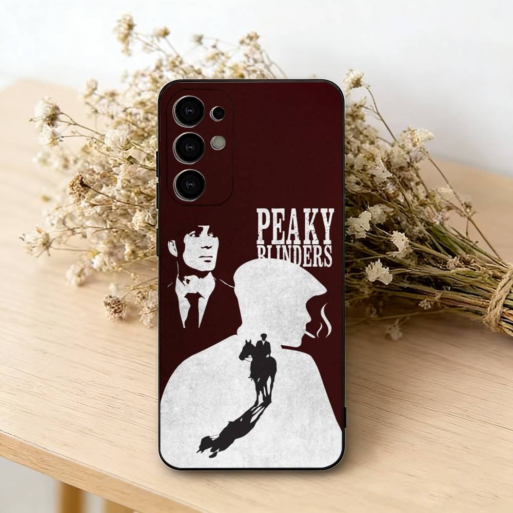 Чехол для телефона Peaky Blinders Томми Шелби для Samsung S25,S24,S21,S22,S23,S30,Ultra,S20,Plus,Fe,Lite,Note,10, Черный Чехол