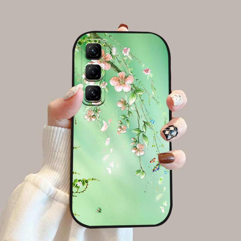 Чехол для Infinix Hot 50 Pro+ Hot50 Pro Plus 4G Силиконовый ТПУ Чехол для Телефона Для INFINIX HOT 50 5G Coque Модный Мягкий Чехол для Телефона