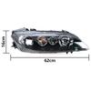 Для Mazda 6 GG Atenza GG 2002 2003 2004 2005 2006-2015 Фары Дневные ходовые огни Поворотник Габаритный огонь Предупреждающий сигнал