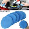 20/10/5Pcs Car Detailing Polishing Waxing Sponge Soft Microfiber Car Wax Applicator Pad Dust Remove Cleaning Car Cleaning Care Tool