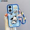 KEYSION Противоударный чехол для OPPO A18 A38 A58 A78 A98 5G со шнурком, силиконовый милый 3D чехол для телефона с мультяшной куклой для OPPO A17 A17K