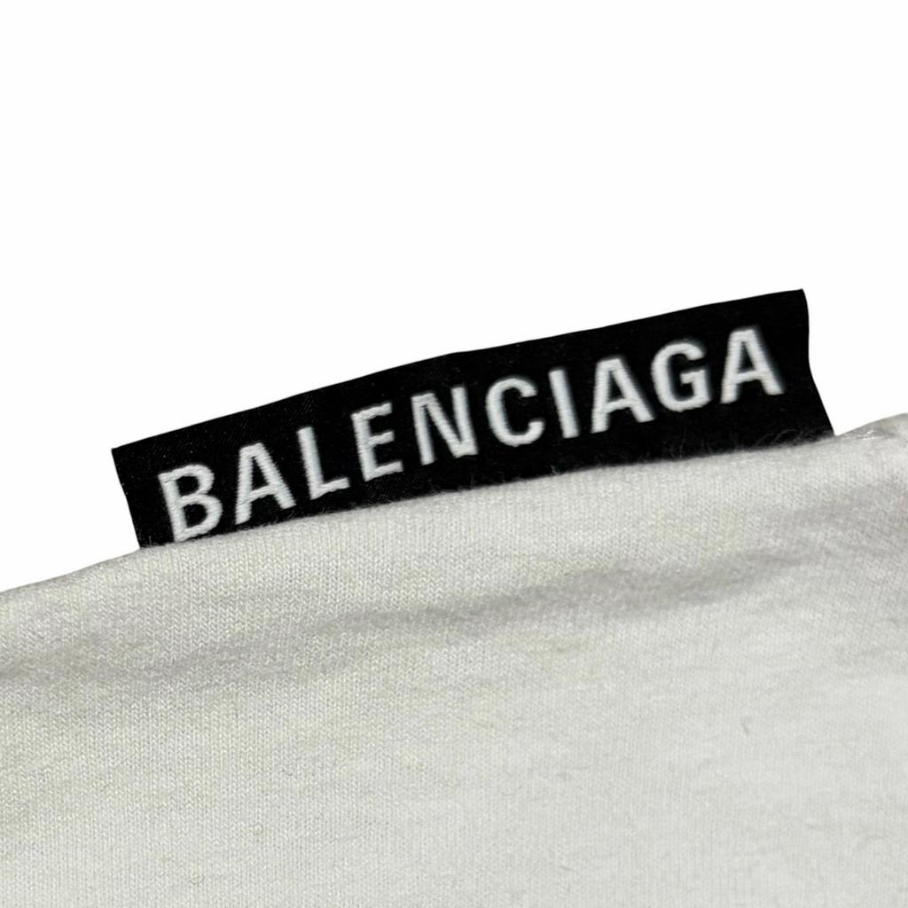 Balenciaga Куртка белая женская размер M модель 578433