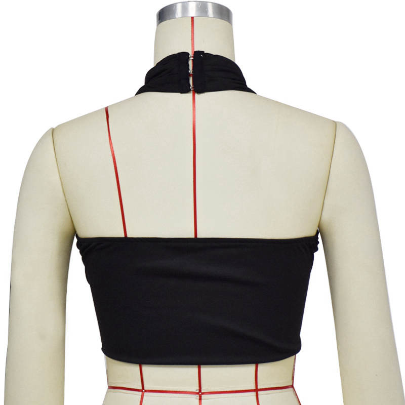 Летние однотонные блузки без рукавов с v-образным вырезом, женская сексуальная супер короткая майка с открытой спиной