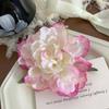 Bohemian Style Rose Hairpin Korean Style Girl Hair Clip Simulation Flower Hair Clip  Seaside