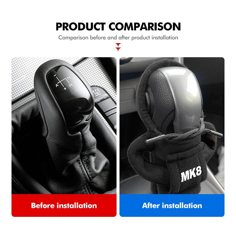 AOICV1 Car Gear Lever Hooded Sweatshirt Interior Decoration Accessories For Volkswagen Golf 7 4 5 6 3 2 8 MK4 MK6 MK7 MK5 MK3 MK2 MK8