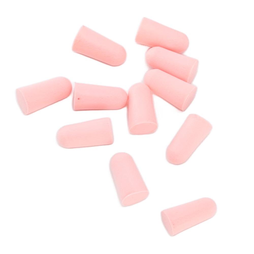 60Pcs Skin-friendly soft texture Foam Ear Plugs Noise Cancelling Earplug Study quiet environment