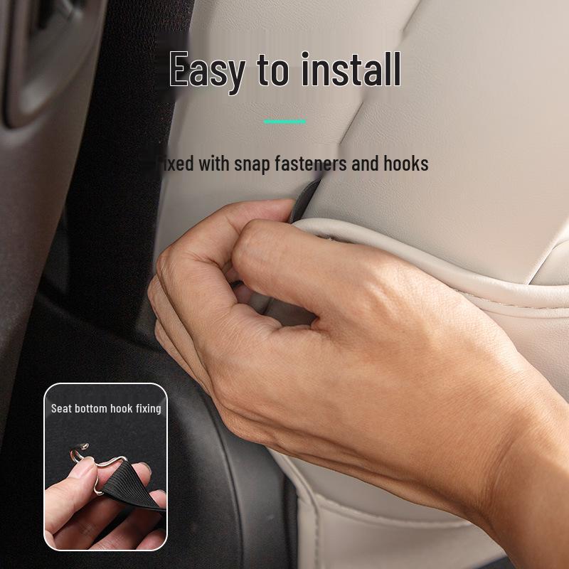 Lynk & Co 10EMP Rear Seat Anti-Kick Mat - Protective, Anti-Wear Car Interior Pad