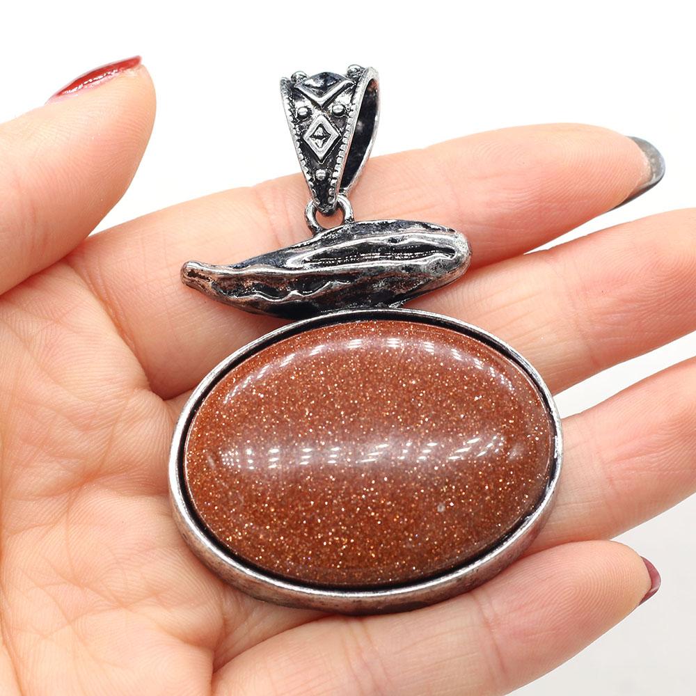 Кулон из натурального камня агат/розовый кварц/лазурит/малахит кулон для изготовления ювелирных изделий DIY аксессуар для ожерелья