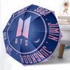 1 шт. Автоматический складной зонт с участниками BTS, Автоматический складной зонт с 8 спицами, Удобен для использования на улице 086