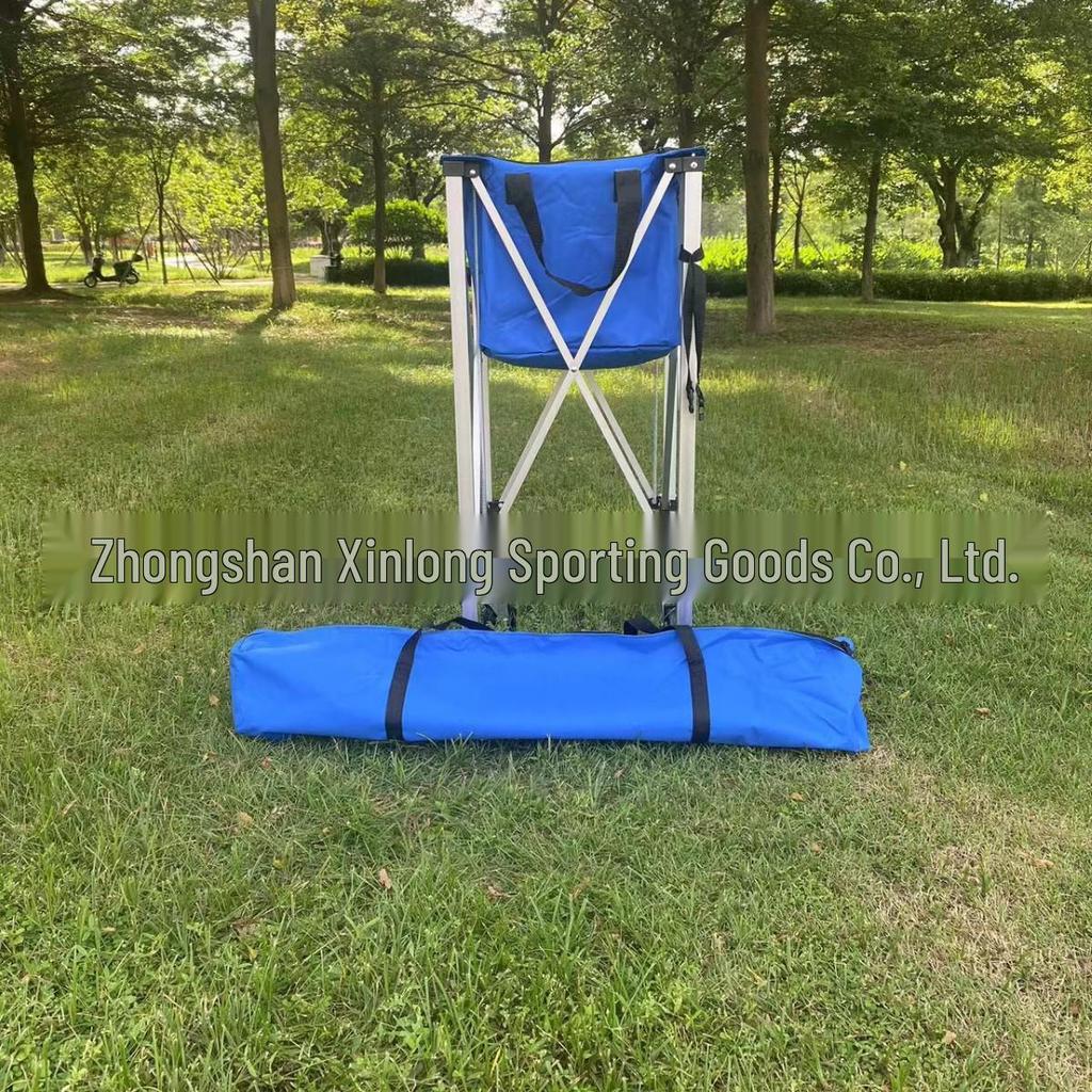 Portable Aluminum Folding Tennis Ball Cart with Basket