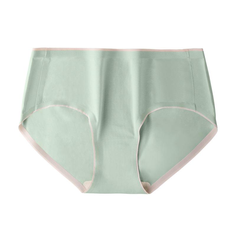 Cotton Underwear High-end Women's Underwear Seamless One-piece Breathable Underwear Mulberry Silk Antibacterial Briefs