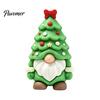 Mini Christmas Figurines 50Pcs Figurines, Santa Snowman Elf Gnome Ornaments, Gingerbread Man Deer Emotional Gift Bag Fillers for Holidays Support