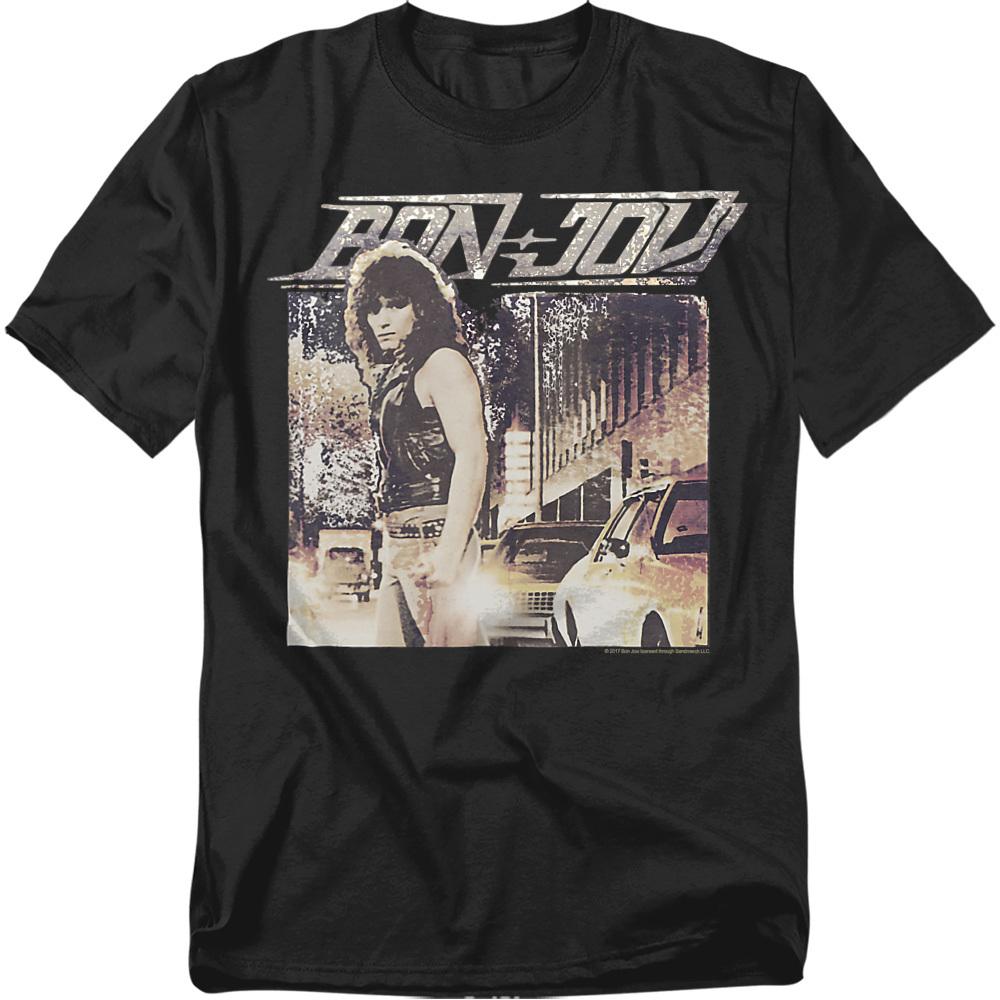 Bon Jovi Unisex Adult Runaway T-Shirt