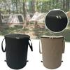 Large Capacity Outdoor Trash Can Foldable Deciduous Garbage Bag  Household Cleaning