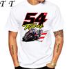Toprak Razgatlıoğlu Stoppie 54 GP Race T-Shirt Men Short Sleeve Boy Adventure Sport Casual White Tops Motorcycle Riding Tees